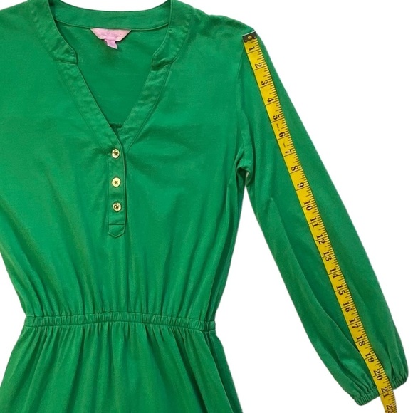 LILLY Pulitzer Bundle of 2 Dresses: Annastasha Floral & Green Beckett Dr… - Picture 13 of 17